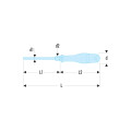 Tournevis protwist® pour vis cruciformes phillips® - lames hexagonales