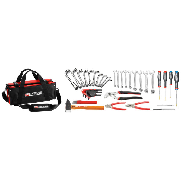 Sélection maintenance industrielle 39 outils - sacoche textile compacte