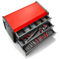 Boite à outils bi-matière - 3 tiroirs
