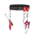 Ceinture à boucle métallique double points - sls