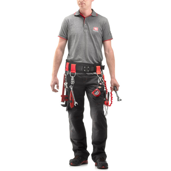 Ceinture à boucle métallique double points - sls