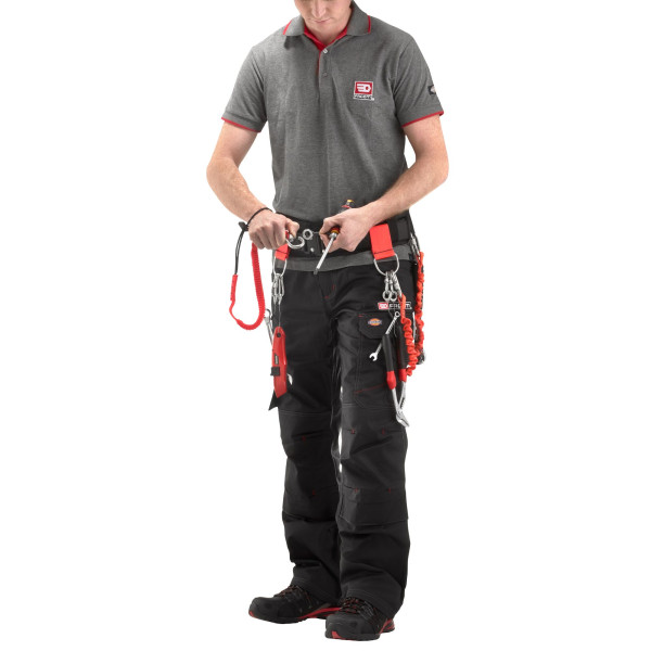 Ceinture à boucle métallique double points - sls