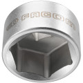 Douille coiffe pour bouchons de filtres à huile en composite, 32 mm