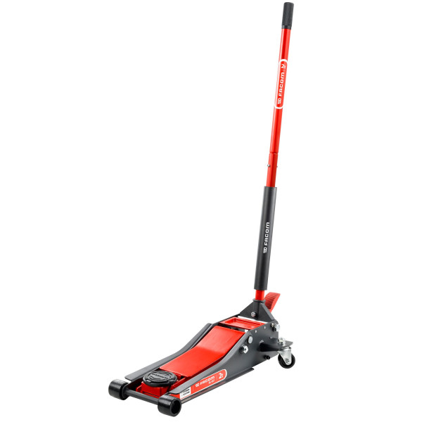 Cric rouleur compact extra-plat 2 t