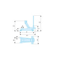 Cric rouleur compact extra-plat 3 t