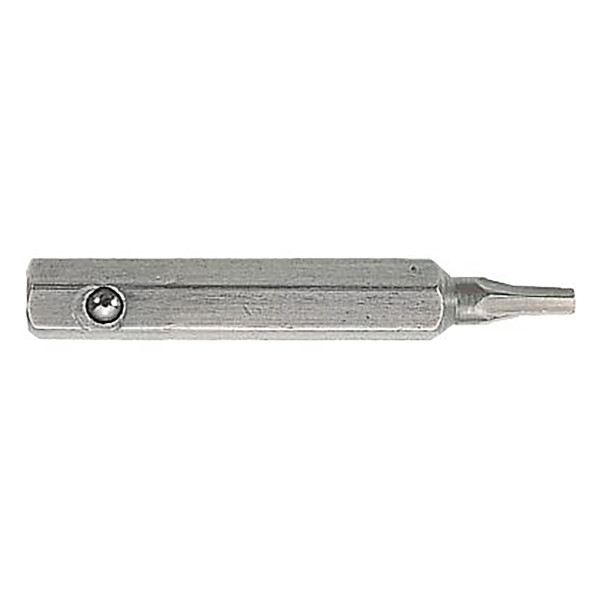 Embouts de vissage pour vis 6 pans creux, série 0, entraînement 4 mm, 1,3 mm