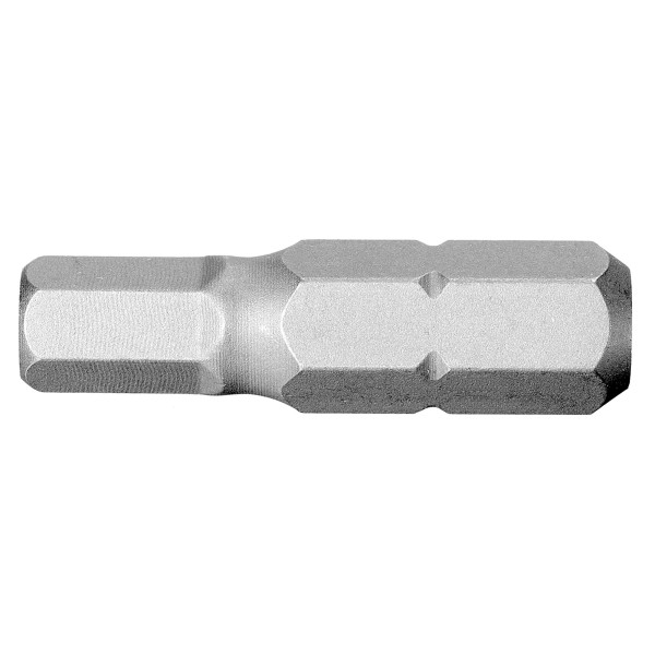 Embouts de vissage pour vis 6 pans fraisé, standards, série 1, métrique, 2,5 mm