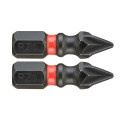 2 embouts pz1 25 mm impact