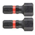 2 embouts 25 mm 6 pans 10 mm impact