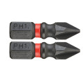 2 embouts 25 mm ph1 impact