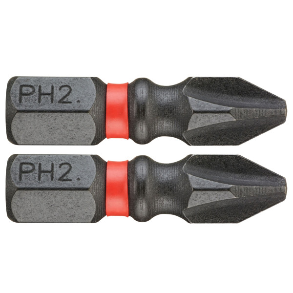 2 embouts 25 mm ph2 impact
