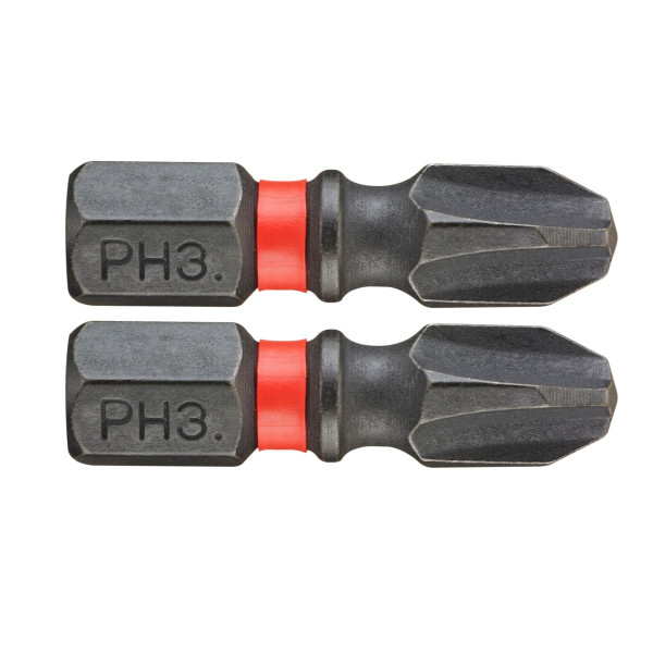 2 embouts 25 mm ph3 impact