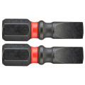 3 embouts 25 mm plats 5,5 mm impact