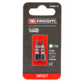 2 embouts 25 mm torx© t10 impact