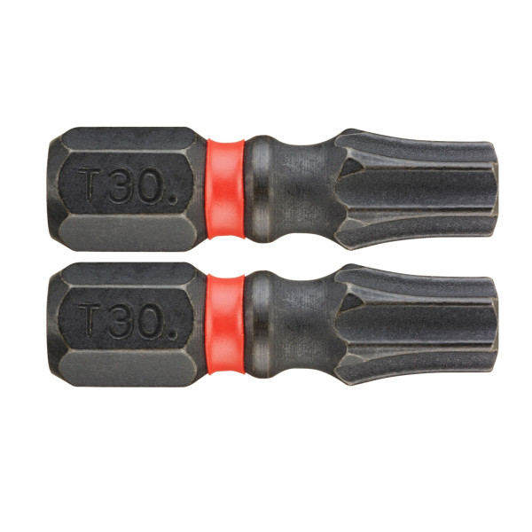 2 embouts 25 mm torx© t30 impact