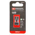 2 embouts 25 mm torx© t30 impact