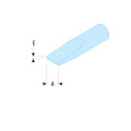 Embout de vissage, empreinte vis à fente, 4,5 mm