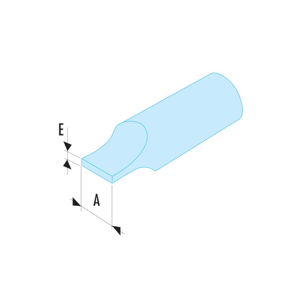 Embout de vissage standard, série 6, pour vis à fente, 3,5 mm