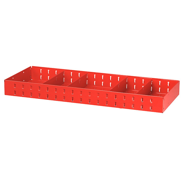 Étagère large avec 4 diviseurs amovibles 930x375x90 mm