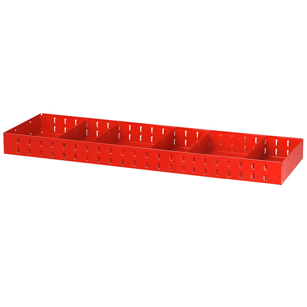 Étagère extra large avec 5 diviseurs amovibles 1177,5x375x90 mm