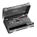 Coffret douilles 3/8" 6 pans métriques - 20 pièces