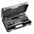 Coffret douilles 3/8" 12 pans métriques - 24 pièces
