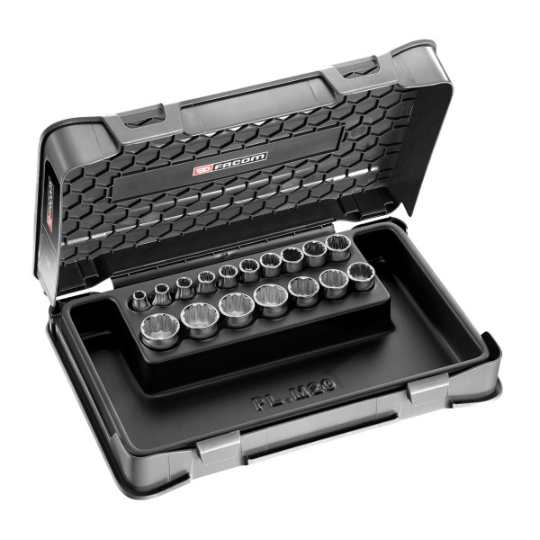Jeu de douilles 3/8" en coffret