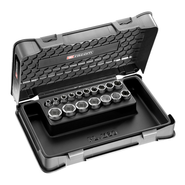 Jeu de douilles 3/8" en coffret