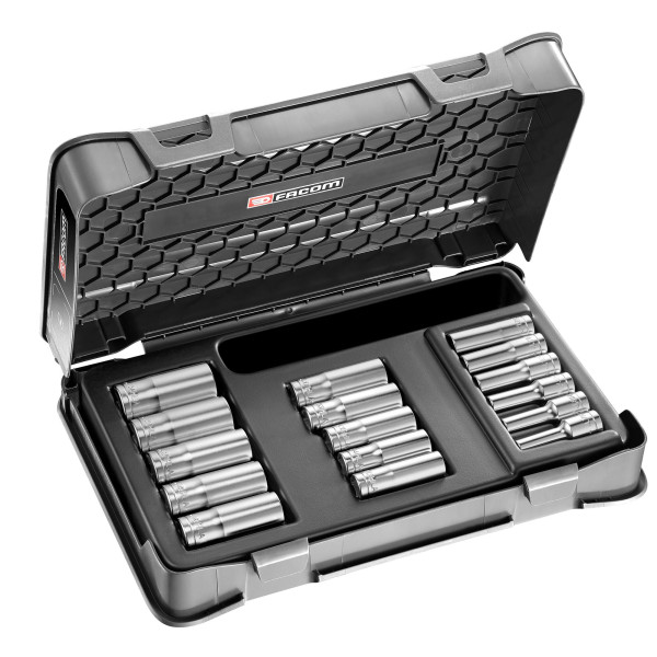 Jeu de douilles 3/8" en coffret