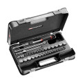 Coffret douilles 3/8" 12 pans métriques et en pouces - 34 pièces