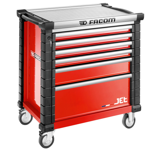 Servante jet 6 tiroirs - 4 modules par tiroir