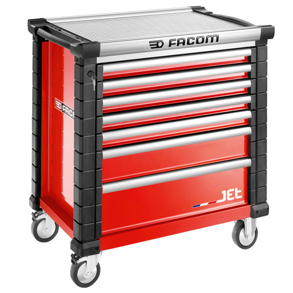 Servante jet 7 tiroirs - 4 modules par tiroir