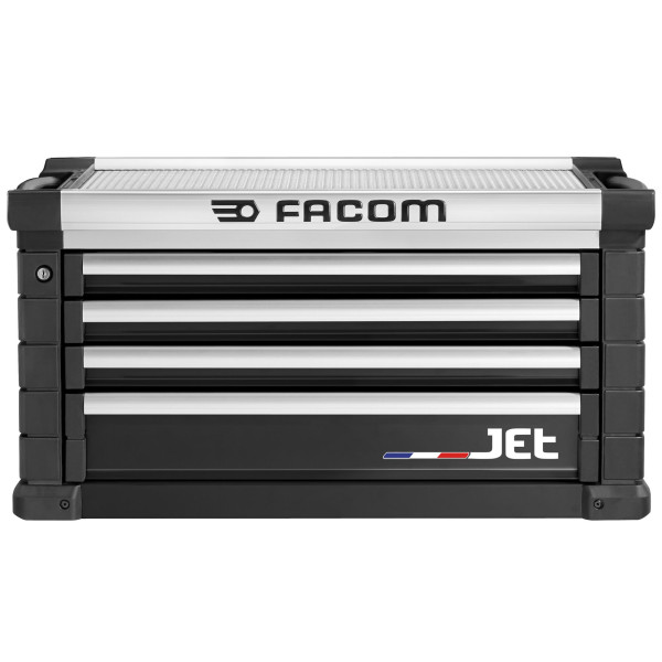 Coffre jet 4 tiroirs - 4 modules par tiroir