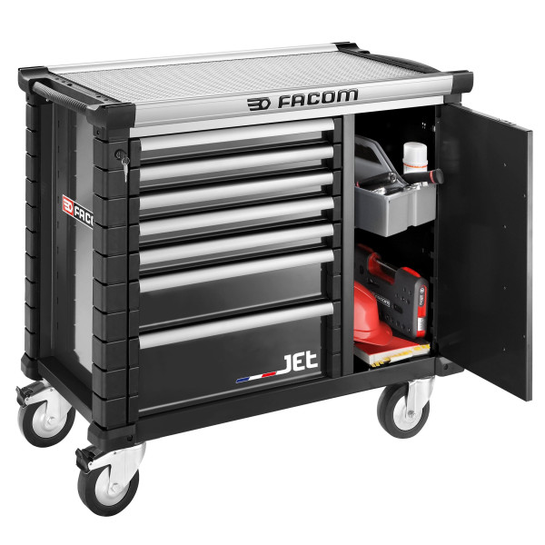 Établi mobile 7 tiroirs - 3 modules par tiroir