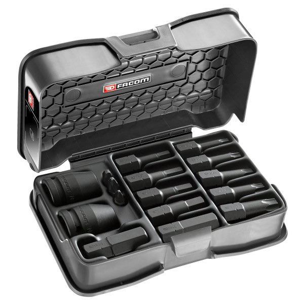 Coffret douilles 3/8" - 14 embouts impact