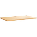 Plateau bois 40 mm, 1455 x 750 mm, résistance charge statique 1000 kg
