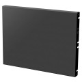 Traverse pour établi, 1455 mm avec 1 pied psb(h) et 1 meuble bas, noir