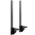 Kit de montage métal pour installation suspendue éléments hauts, h 500 mm