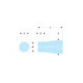 Douille 12 pans en pouces, 3/4", 1"3/8