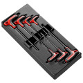 Module 7 clés mâles poignée en "p" torx®, taille 1/3"