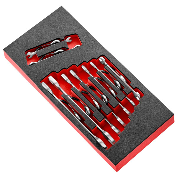 Module mousse 9 clés à fourches de 6 à 24 mm - sls