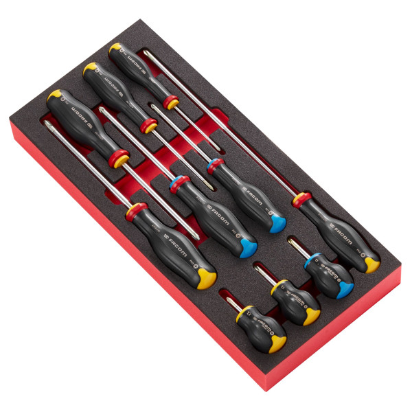 Modules de tournevis protwist® en plateau mousse