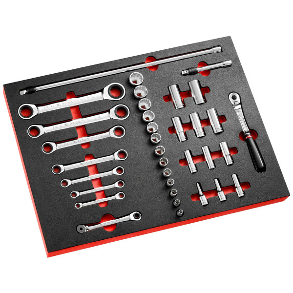 Module mousse 3/8" en pouces