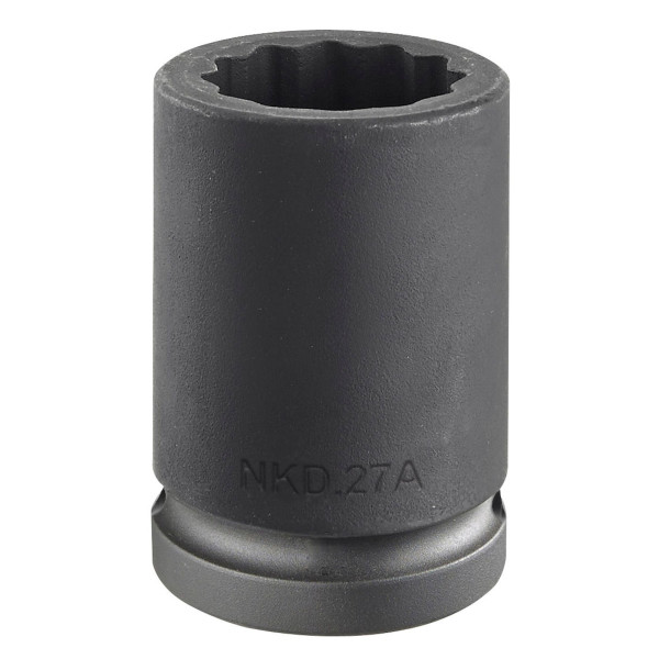 Douille impact, 12 pans métrique, 3/4”, 23 mm