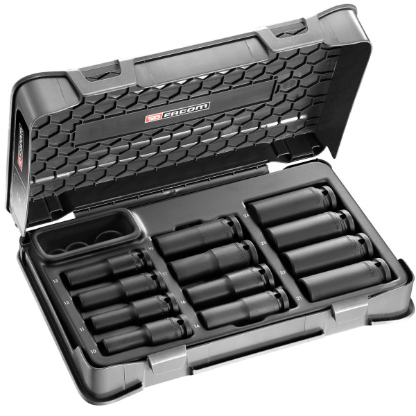 Coffret douilles 1/2 impact 6 pans