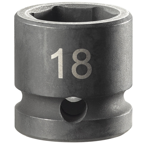 Douille à impact 6 pans, 18 mm
