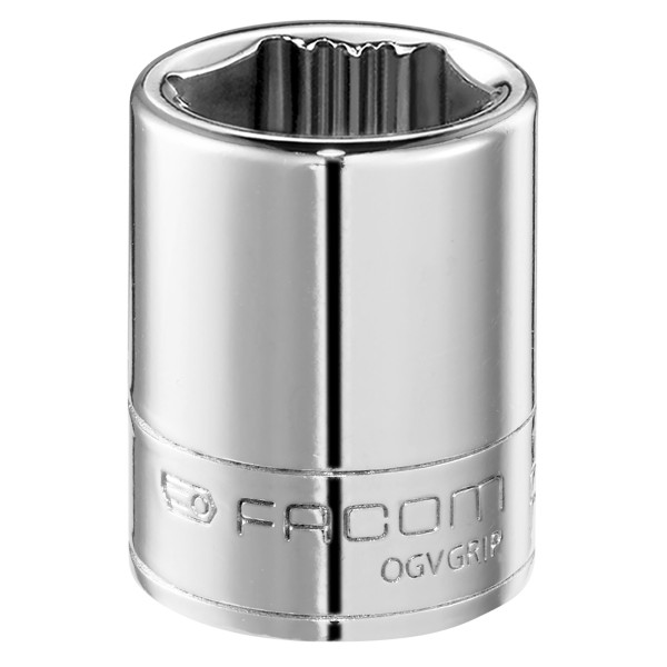 Douille 1/4, 6 pans ogv® grip, 13 mm