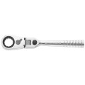 Cliquet à tête flexible 180°, ultra-compact pour douilles 1/4", série hx, 1/4''