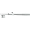 Cliquet à tête flexible 180°, ultra-compact pour douilles 1/4", série hx, 1/4''