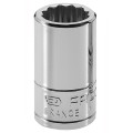 Douille 12 pans métrique, 1/4", 5,5 mm